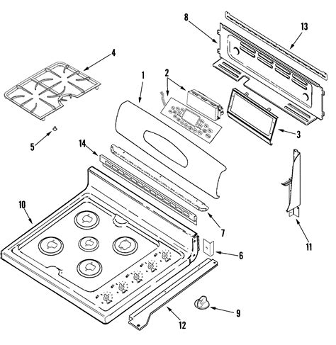 maytag gemini gas stove parts